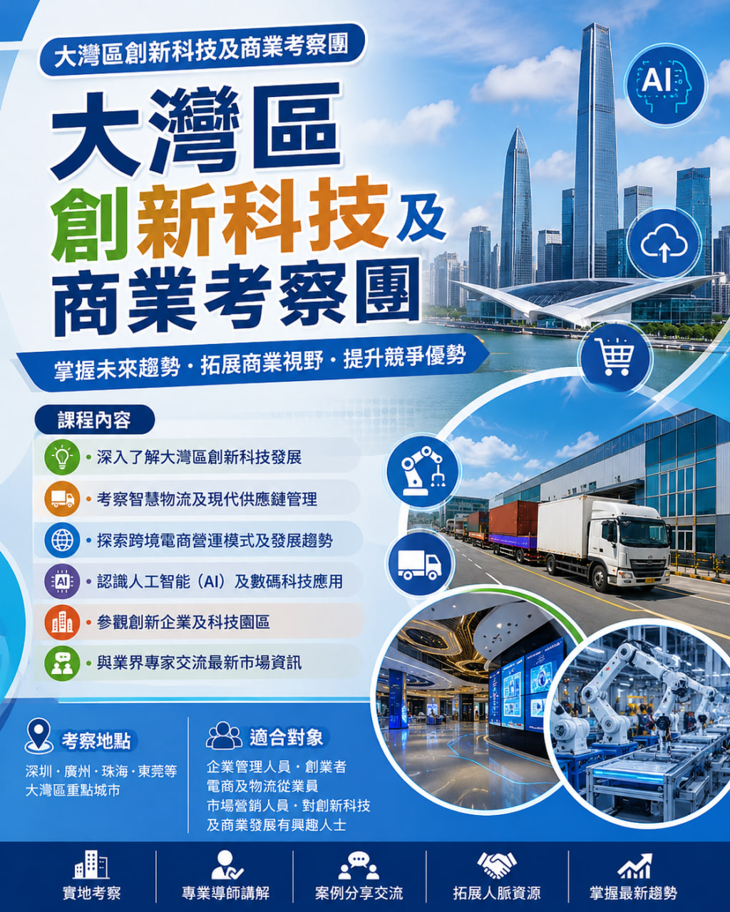 大灣區創新科技及商業考察團